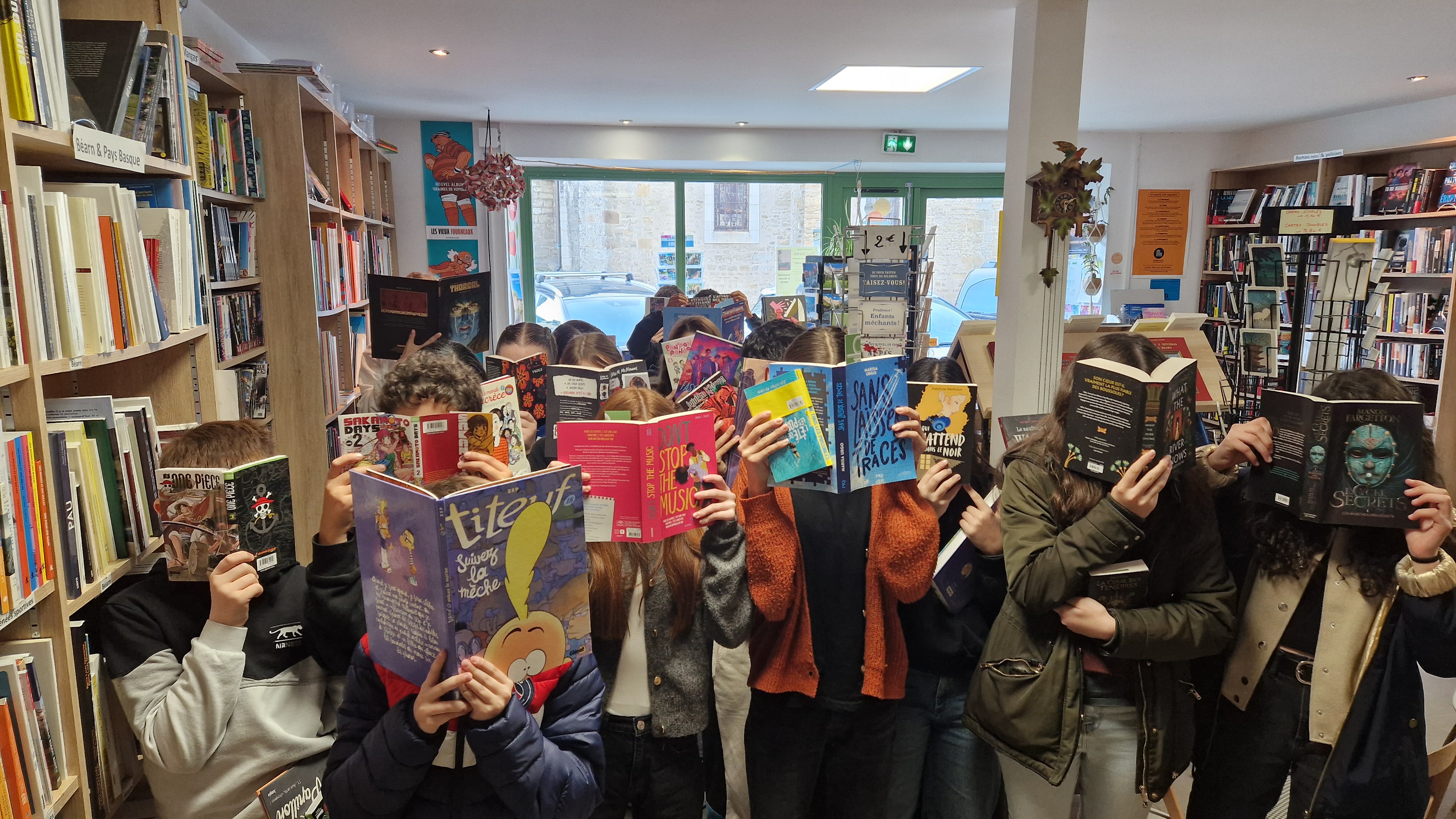 premier Jeunes en librairie de l'année avec les 5èmes du Collège Tristan Derême